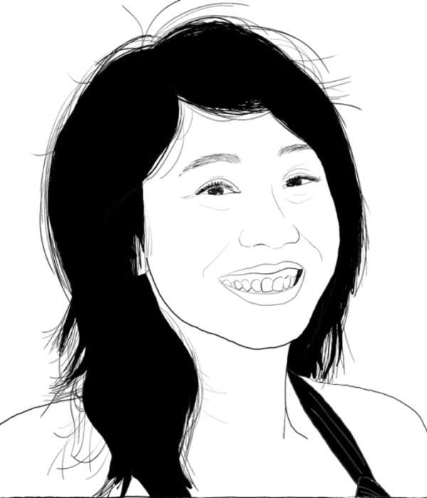 illustration Asian woman Melissa Yi